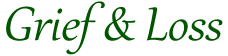 Grief and Loss Counseling